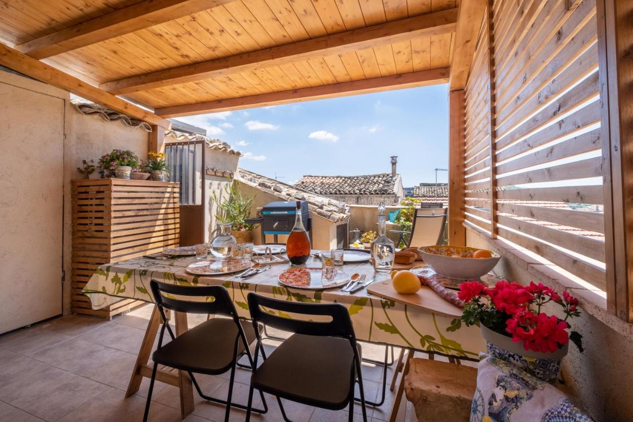 Si-Moutique Le Case Degli Avi Barocche, Con Terrazza Panoramica Модика Екстериор снимка