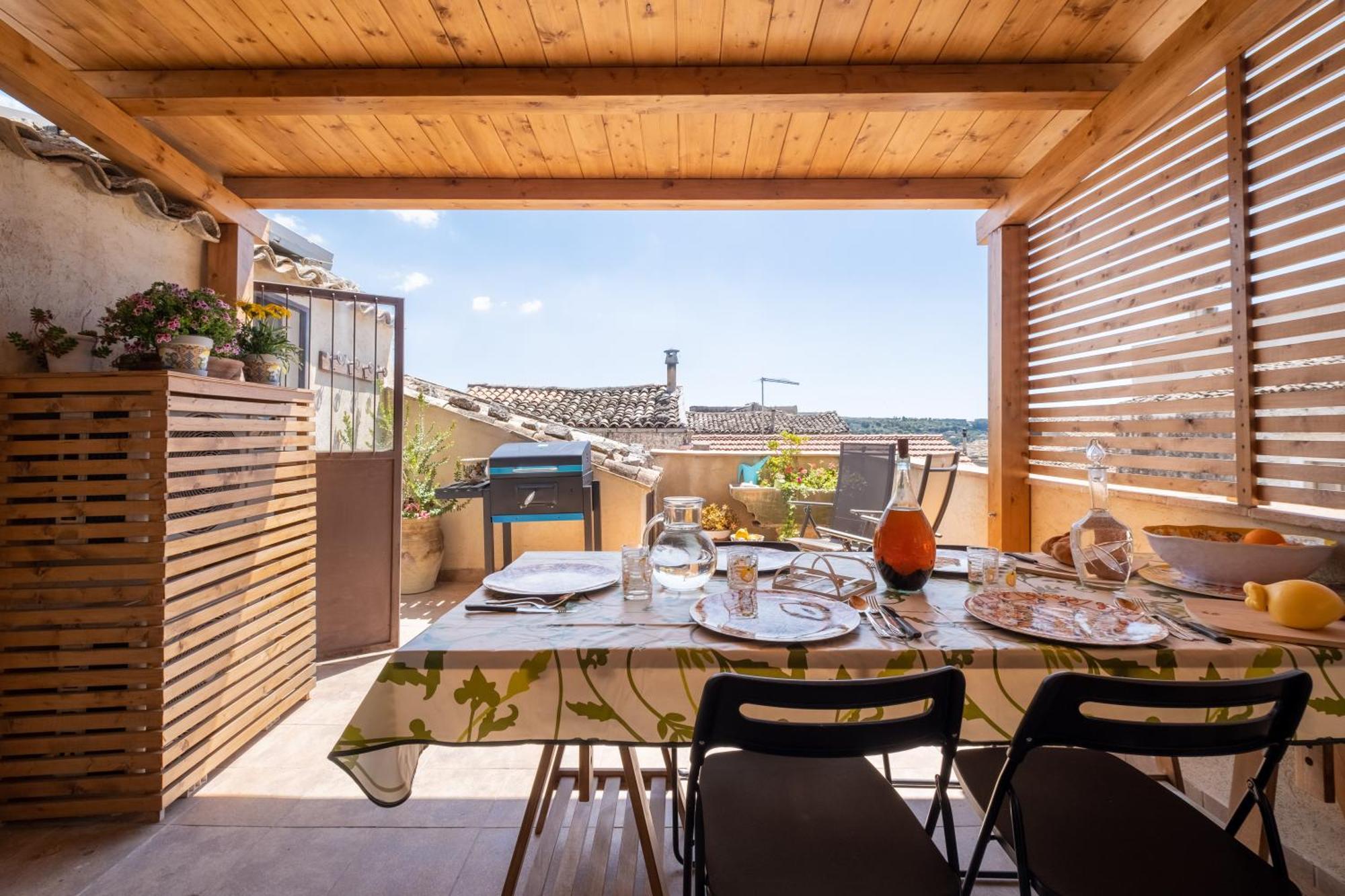 Si-Moutique Le Case Degli Avi Barocche, Con Terrazza Panoramica Модика Екстериор снимка