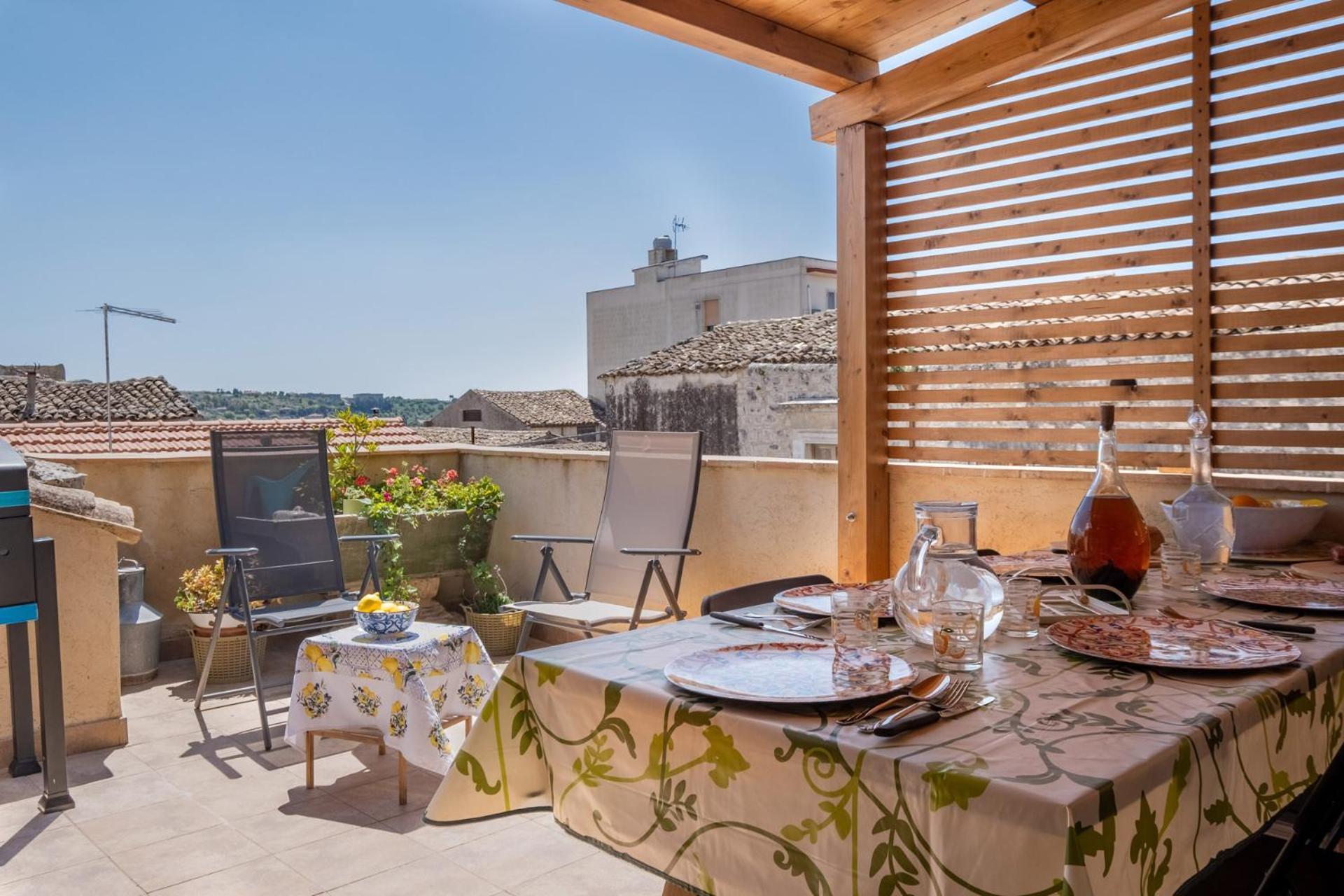 Si-Moutique Le Case Degli Avi Barocche, Con Terrazza Panoramica Модика Екстериор снимка